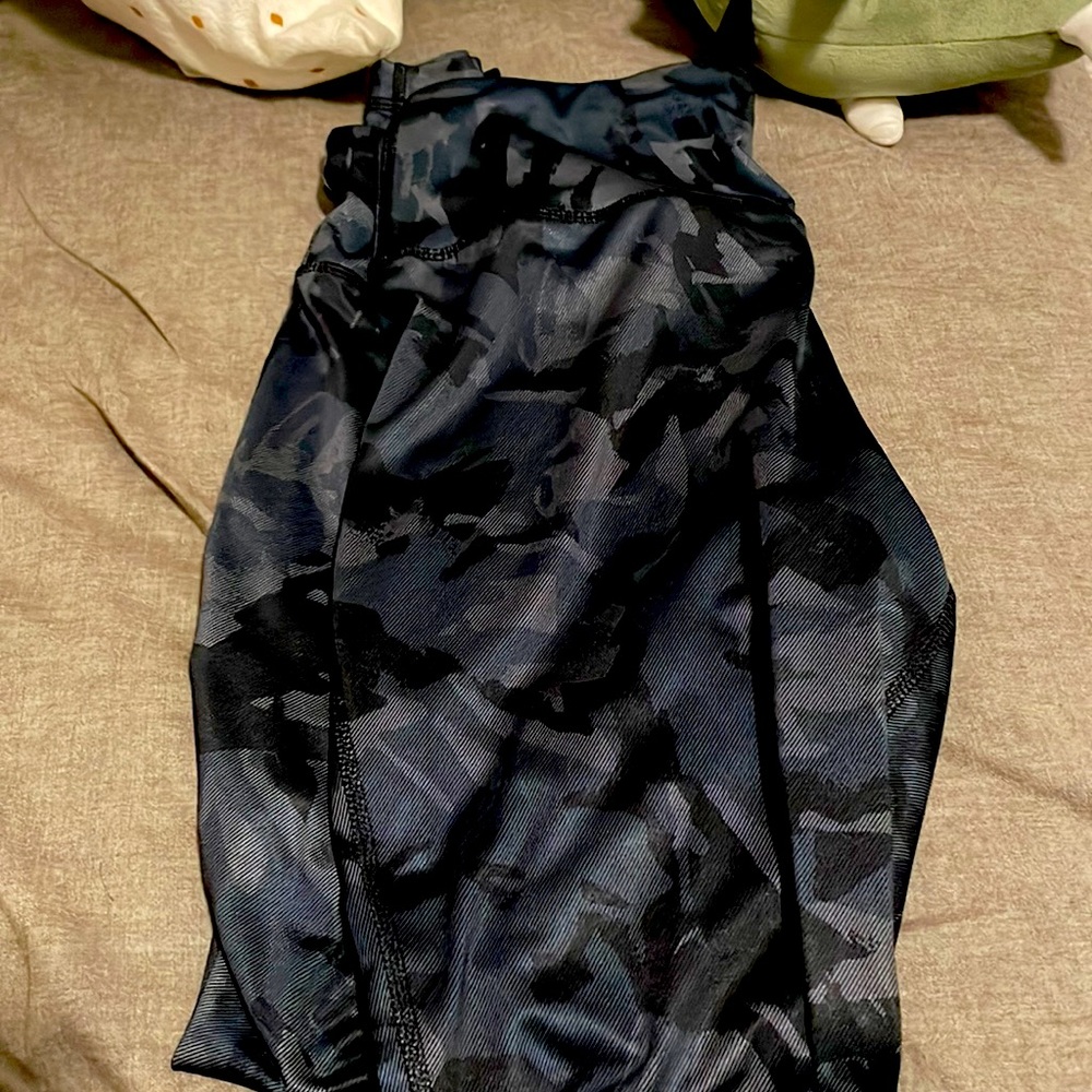 Dark yoga pants